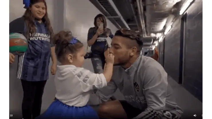 El gran gesto de dos Santos
