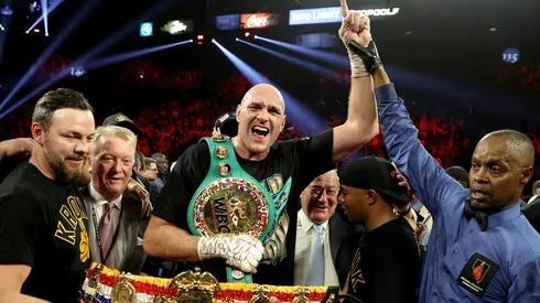 Fury ganó Wilder en Las Vegas.