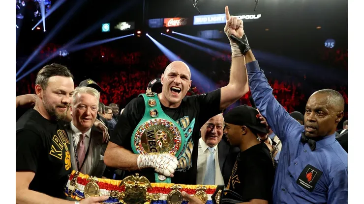 Fury ganó Wilder en Las Vegas.