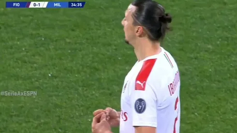 Así reaccionó Zlatan Ibrahimovic.