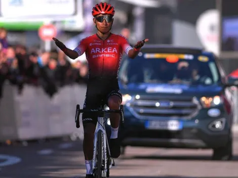 Nairo sigue intratable: ganó la segunda etapa del Tour de los Alpes Marítimos