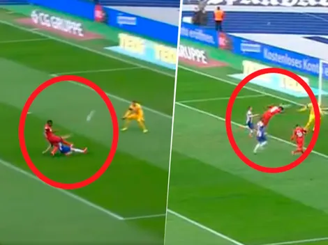 Jhon Córdoba sigue encendido en Alemania y anotó doblete en 22 minutos