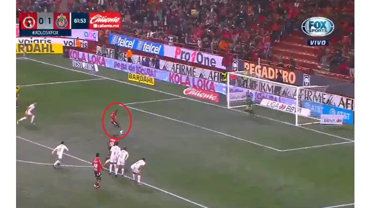 Angulo le podría haber dado el empate a Tijuana