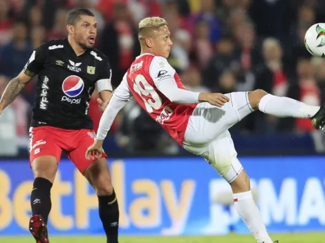 América no pudo con el ‘manicomio’ de Valdés y perdió con Santa Fe