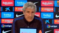 Setién le respondió a Messi: "En algunas cosas coincido y en algunas no"