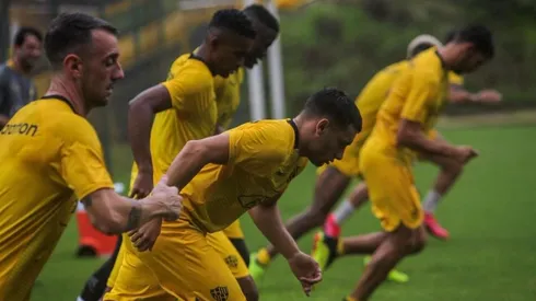 El último entrenamiento de Barcelona.