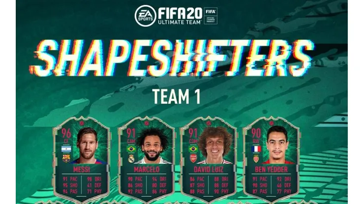 Llegan los ShapeShifters ¡Nueva carta para Messi en el Ultimate Team del FIFA 20!