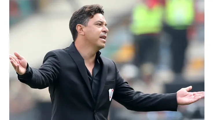 Problemas en River: un titular de Gallardo es duda para enfrentar a Estudiantes
