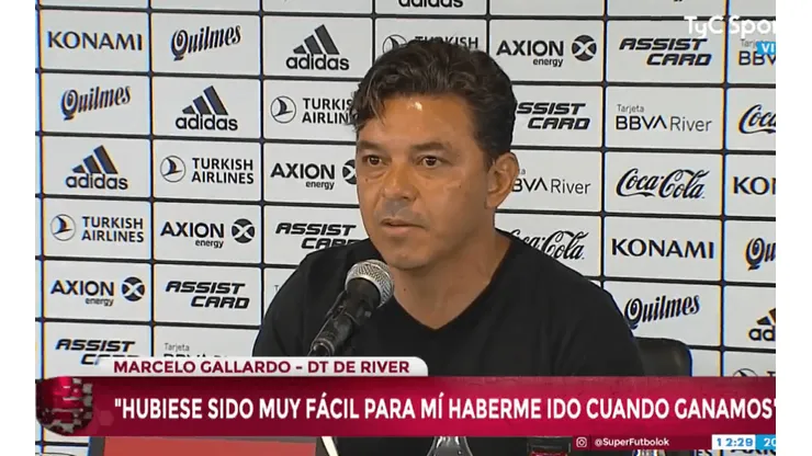 Gallardo sobre el TAS: "Miro para adelante, del otro lado siguen enroscados"