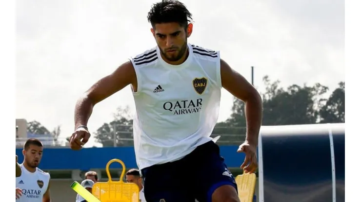 Carlos Zambrano llegó a Boca Juniors en enero del 2019.