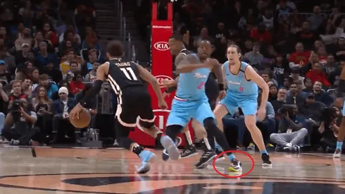 La jugada que expuso a Igoudala