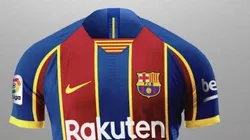 Foto de la camiseta de Barcelona.