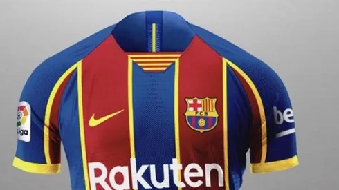 Foto de la camiseta de Barcelona.