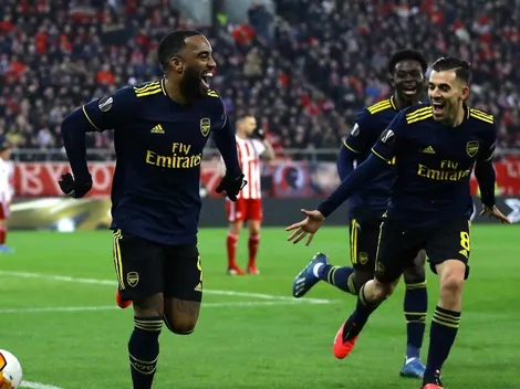 Nueve sin perder: Arsenal logró un triunfo de oro en su visita al Olympiacos