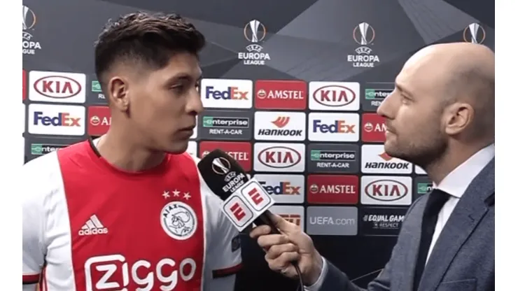 ¡Furioso! El enojo de Edson Álvarez con el árbitro