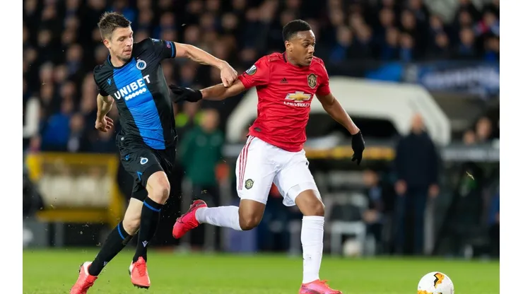 Brujas y Manchester United empataron por la Europa League
