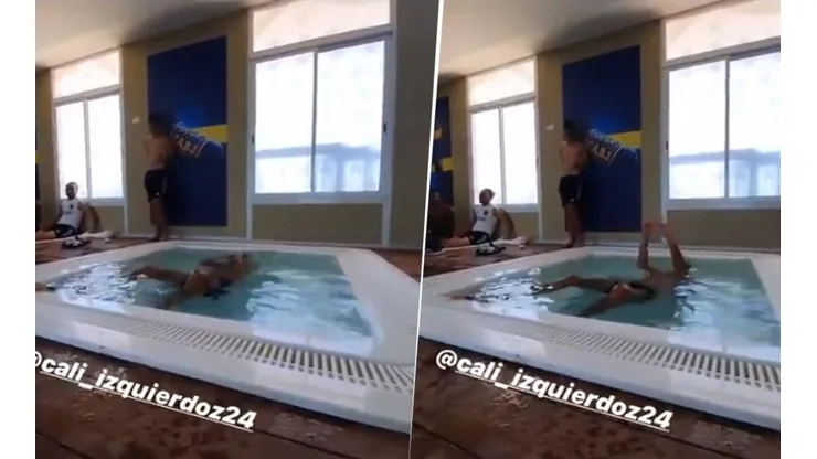 Video: Zárate desafió a Izquierdoz y el defensor no se achicó