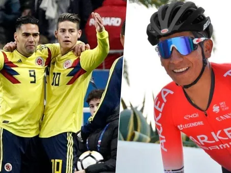 Nairo Quintana es más querido por los colombianos que James y Falcao