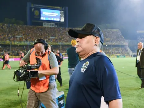 Fox Sports: si pierde contra Independiente, Maradona se va de Gimnasia