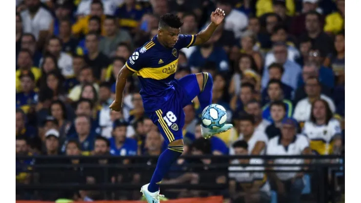 Frank Fabra, jugador de Boca Juniors en Argentina.