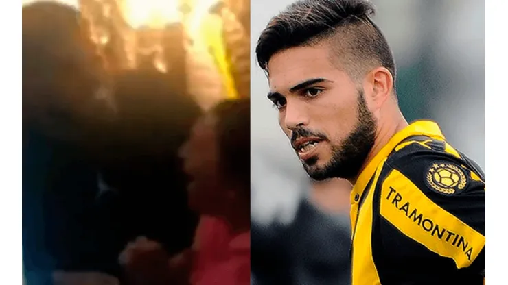 Se difunció un video en redes sociales donde se ve a Nicolás Albarracín agrediendo a su pareja.