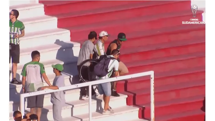 Video: hincha de Nacional en silla de ruedas conmueve al mundo del fútbol