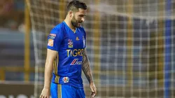 André-Pierre no pudo meterla en el arco.