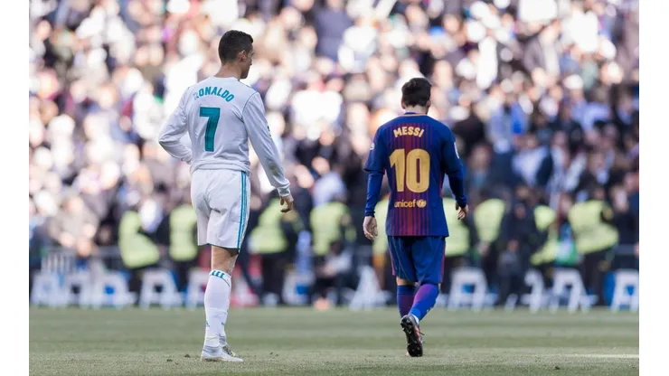 Foto de Lionel Messi y Crisitano Ronaldo.