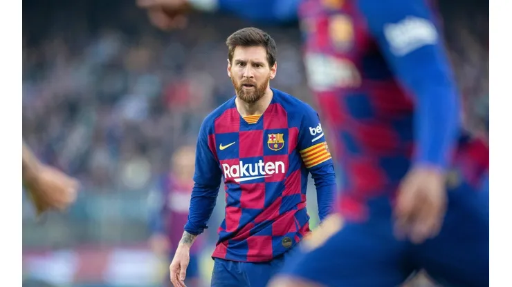 Foto de Lionel Messi, jugador de Barcelona.