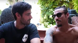 Osvaldo comparó el mundo de la música con el del fútbol