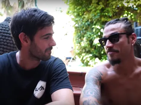 Osvaldo comparó el mundo de la música con el del fútbol