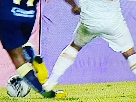 El planchazo que podría haber lesionado feo a Ibargüen