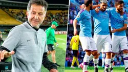 Osorio comparó el juego de Nacional con el del Manchester City en el que estuvo