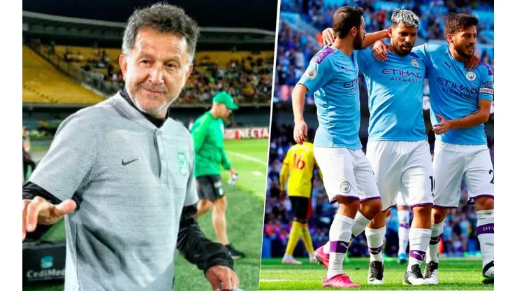 Osorio comparó el juego de Nacional con el del Manchester City en el que estuvo