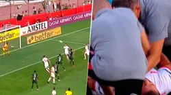 Video: Grimi hizo un gol con el hombro dislocado