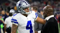 Emmitt Smith le hizo una recomendación sobre dinero a Dak Prescott.