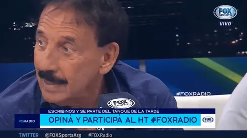 A Roberto Leto le pusieron el gol del Pity Martínez con River y se fue en vivo