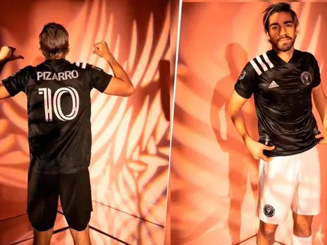 Pizarro usará el número 10 en Inter Miami