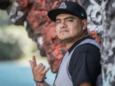 Aczino estuvo presente en un partido de baloncesto