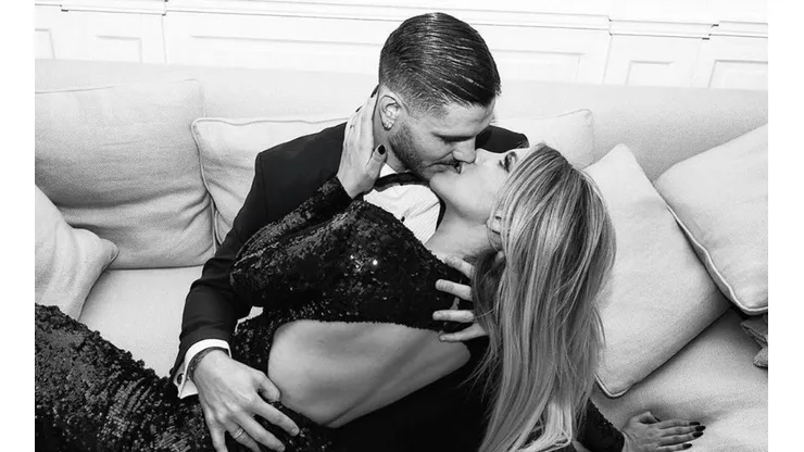 Wanda Nara eligió una foto picante con Mauro para saludarlo por su cumpleaños