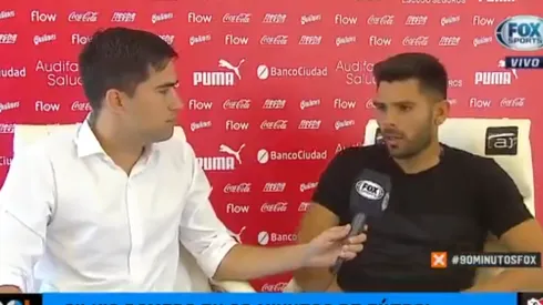 Foto de Silvio Romero, jugador de Independiente.