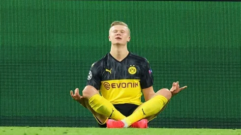 Gracias a Haaland: Borussia Dortmund venció 2 a 1 a PSG en la ida