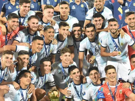 Fue campeón Sub 23 con Argentina y dijo: "Me encantaría jugar en River"