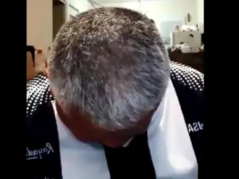 ¡No aguantó! Aficionado de Rayados se quedó dormido en Facebook Live