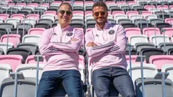 Jorge Mas y David Beckham, propietarios de Inter Miami.