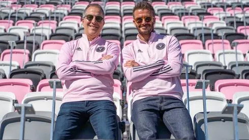 Jorge Mas y David Beckham, propietarios de Inter Miami.