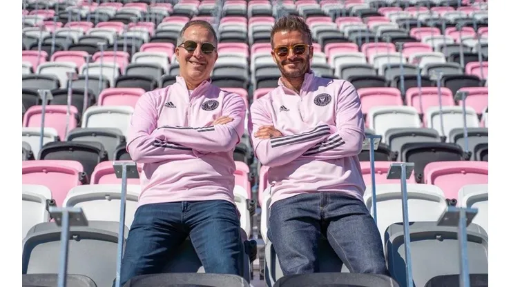 Jorge Mas y David Beckham, propietarios de Inter Miami.