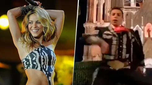 Shakira se sorprende por baile de mariachi