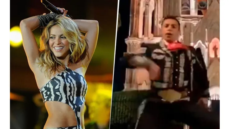Shakira se sorprende por baile de mariachi