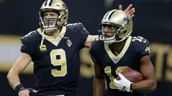 Michael Thomas le dedicó un emotivo mensaje a Drew Brees.